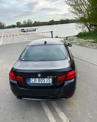 BMW Seria 5 cena 58500 przebieg: 283000, rok produkcji 2011 z Bydgoszcz małe 232